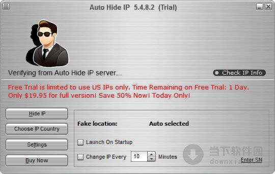 Auto Hide IP(ip地址隐藏器) V5.4.8.2 免费版