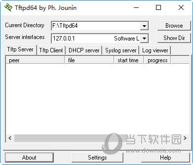 Tftpd32.exe(袖珍网络服务器包) V4.62 官方最新版