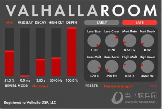 ValhallaRoom(混响效果器) V1.1.1 绿色版
