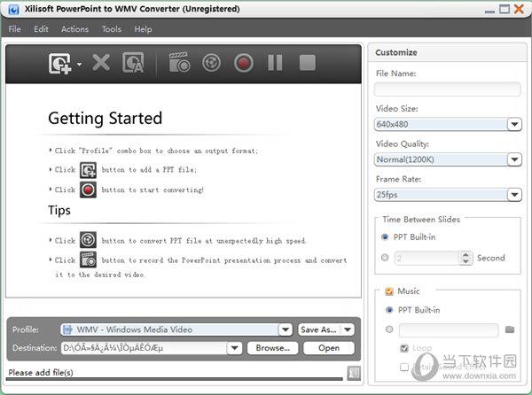 Xilisoft PowerPoint to WMV Converter(PPT转WMV转换器) V1.0.4 官方版