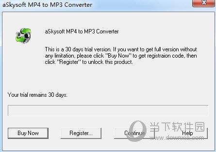 aSkysoft MP4 to MP3 Converter