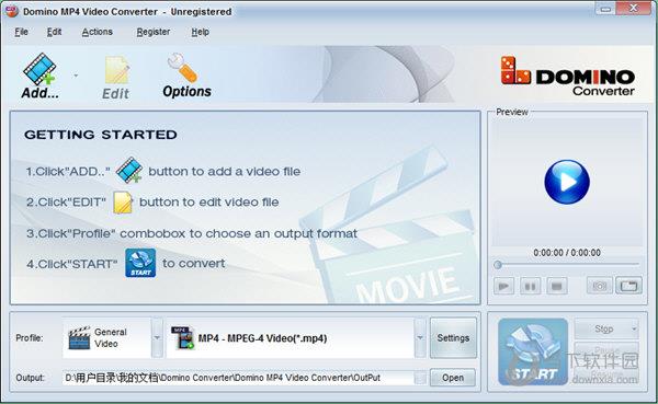 Domino MP4 Video Converter