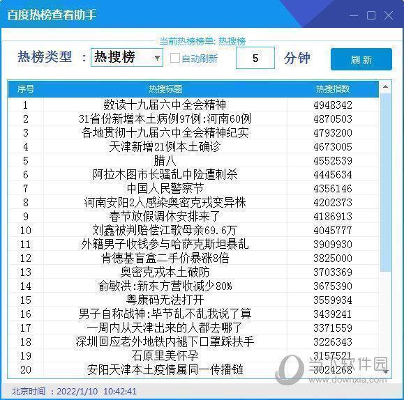 百度热榜查看助手 V1.0 绿色免费版