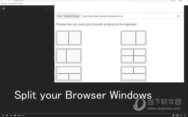 Split Screen for Google Chrome(浏览器分屏插件) V1.0 免费版