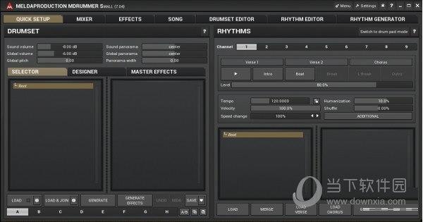 MDrummer small(虚拟乐器合成工具) V7.0.4 免费破解版