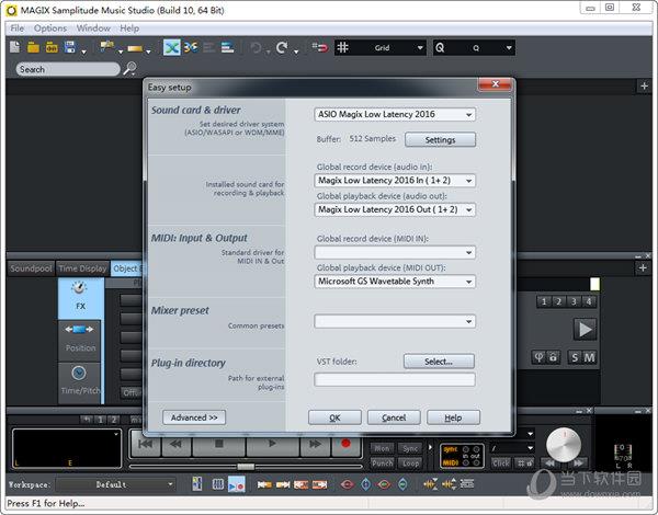 MAGIX Samplitude Music Studio