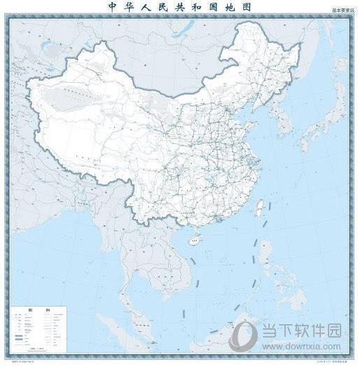 中国地图高清版大图可放大版 V2021 最新版