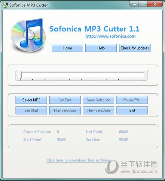 Sofonica MP3 Cutter(mp3音频剪切工具) V1.1 官方版