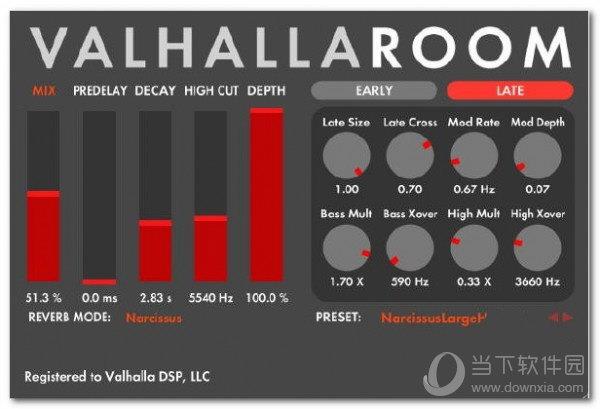 ValhallaRoom(混响效果器) V1.11 免费版