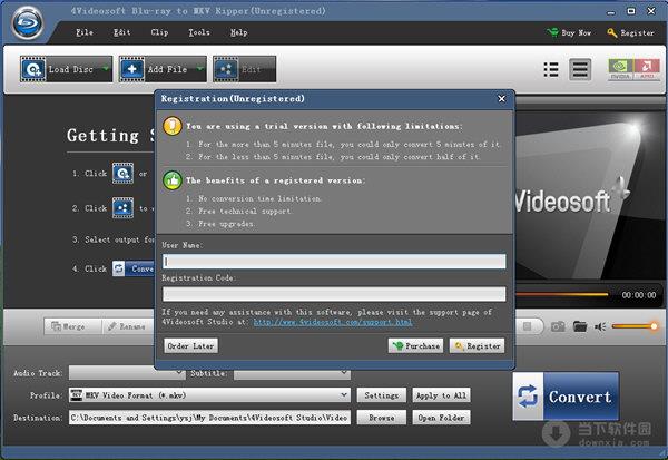 4Videosoft Blu-ray to MKV Ripper(蓝光视频转换软件) V6.1.58 官方版