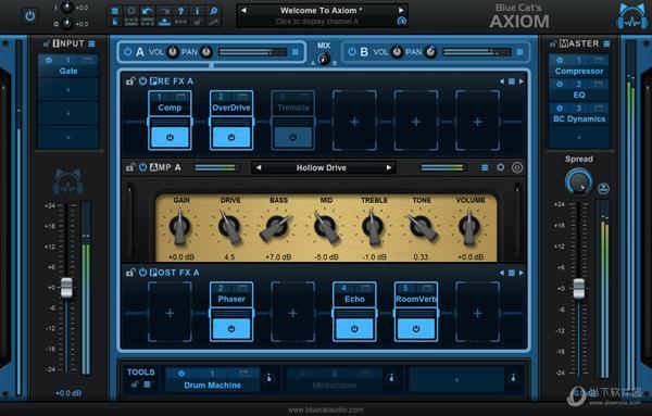 Blue Cats Axiom(蓝猫多效果AMP仿真插件) V1.5 官方版