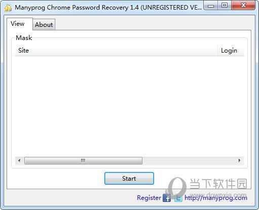 Manyprog Chrome Password Recovery(Chrome密码恢复工具) V1.4 官方版
