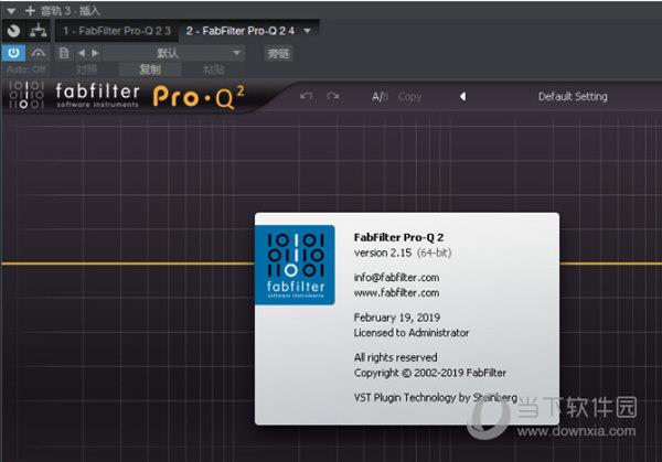 fabfilter pro q2破解版 V2.02 中文版