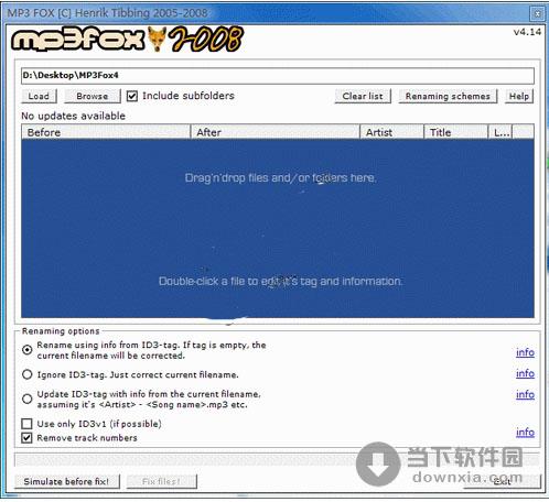 MP3 Fox 2008 4.14英文绿色免费版