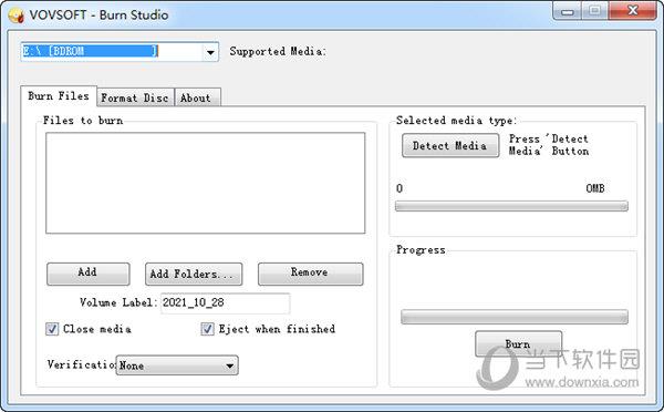 VOVSOFT Burn Studio(轻量级光盘刻录软件) V1.7 官方版