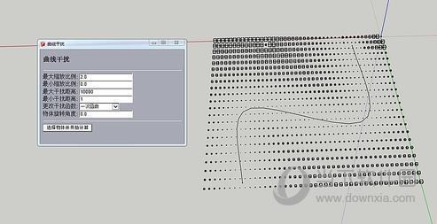 curve scale tools插件