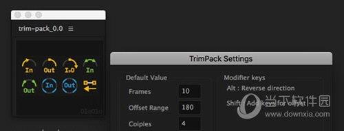 Trim Pack(AE关键帧动画添加插件) V2.0 免费版