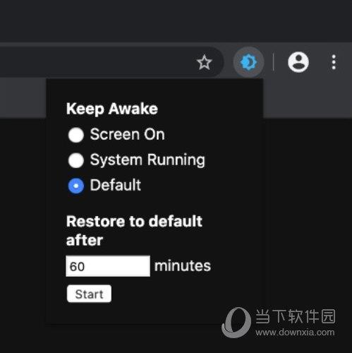 keep awake(防系统休眠插件) V1.8 Chrome版