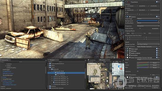 Unity3D(3D游戏开发引擎软件) V2018.2 官方版