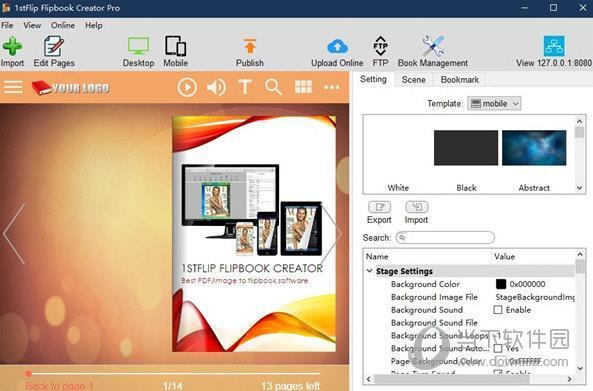 1stFlip FlipBook Creator Pro(电子书制作工具) V2.7.5 免费版
