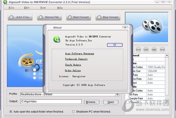 Aigo Video to RM/RMVB Converter