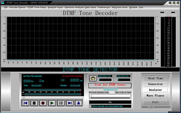 DTMF Tone Decoder(DTMF音频解码器) V2019 官方版