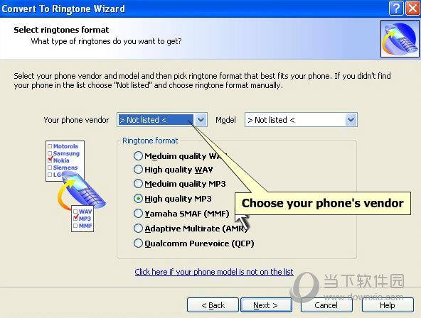 Convert To Ringtone Wizard