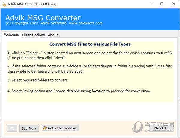 Advik MSG Converter