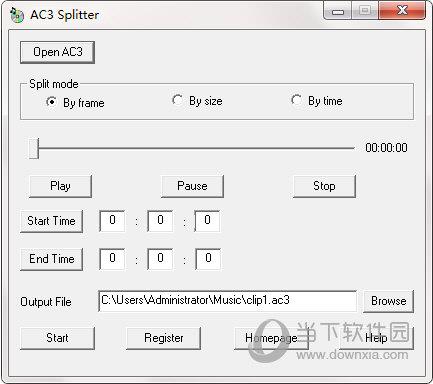 AC3 Splitter(AC3文件分割工具) V1.1 官方版
