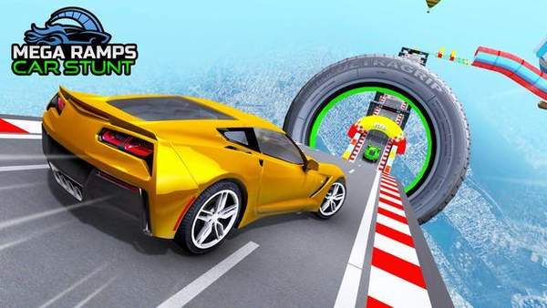 Mega Ramp Car Stunts Racing 3D: Free Car Games2