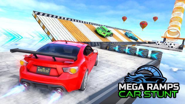 Mega Ramp Car Stunts Racing 3D: Free Car Games3