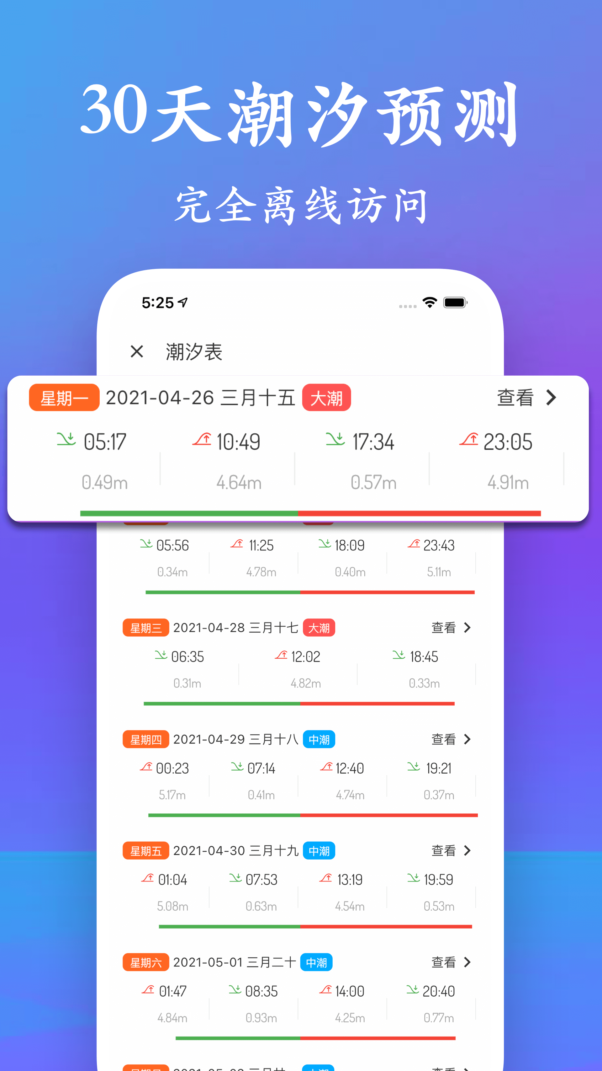 潮汐表app2