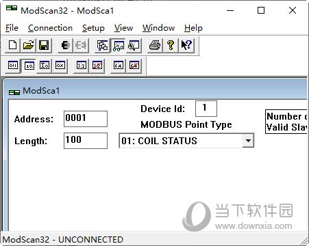 Modscan32(ModBus调试工具) V8.A00 官方英文版