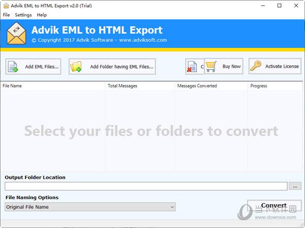 Advik EML to HTML Export