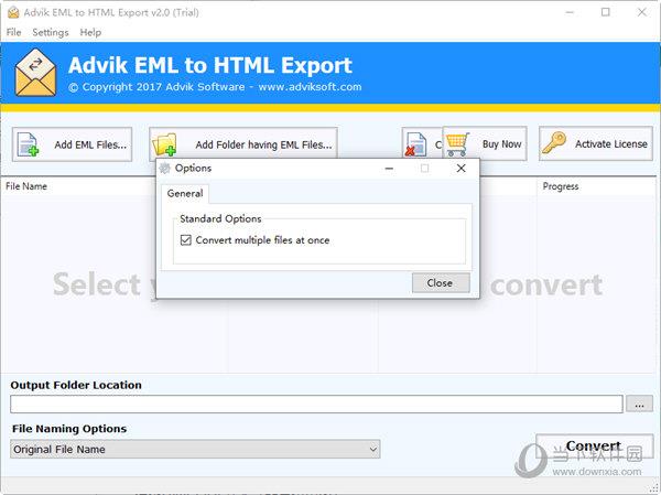 Advik EML to HTML Export