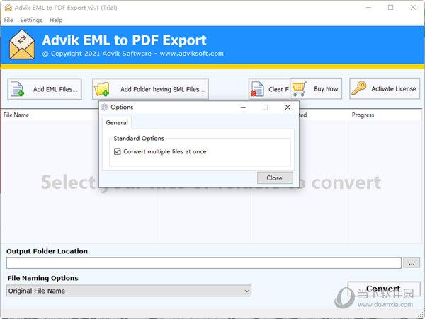 Advik EML to PDF Export