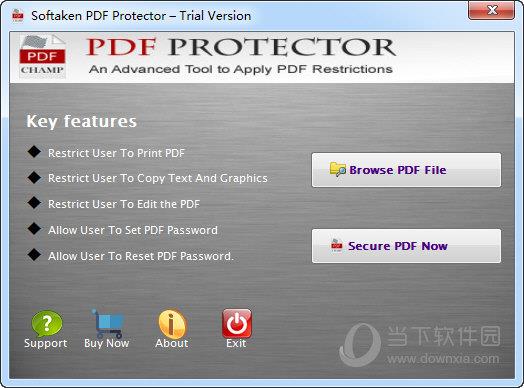 Softaken PDF Protector(PDF加密保护工具) V1.0 官方版