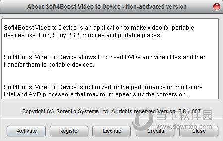 Soft4Boost Video to Device(视频转换到设备工具) V5.8.1.857 官方版