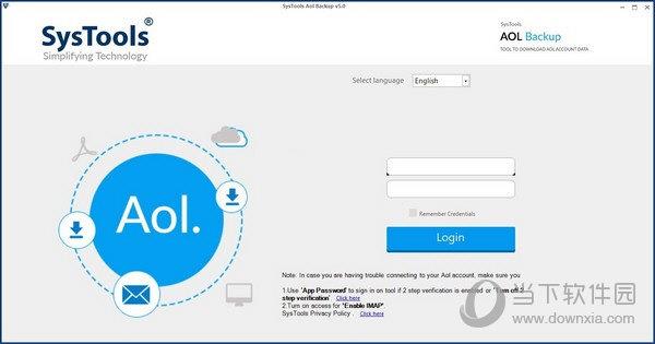 SysTools AOL Backup(AOL备份工具) V5.0 官方版