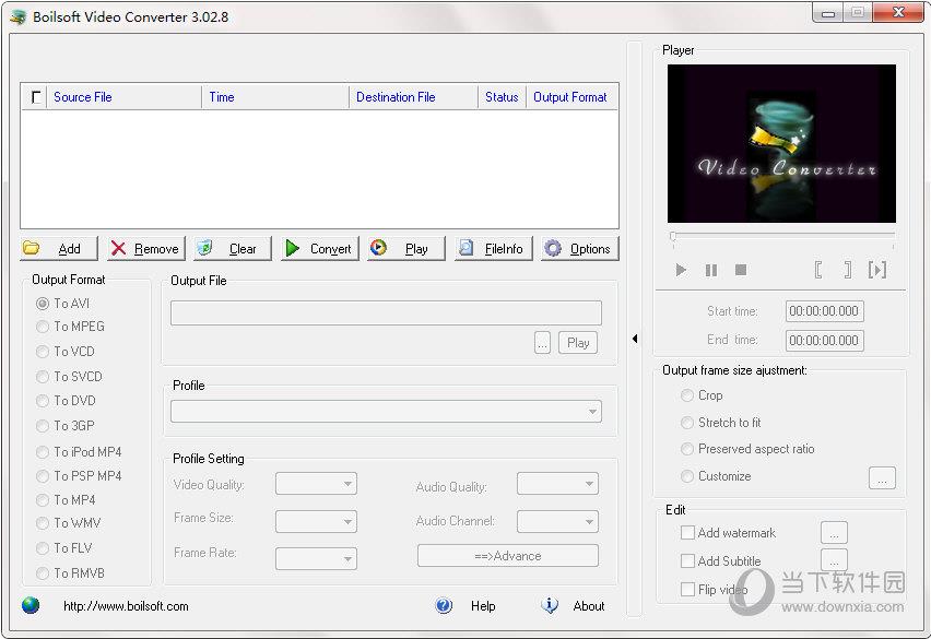 Boilsoft Video Converter(视频转换工具) V3.02.8 绿色版