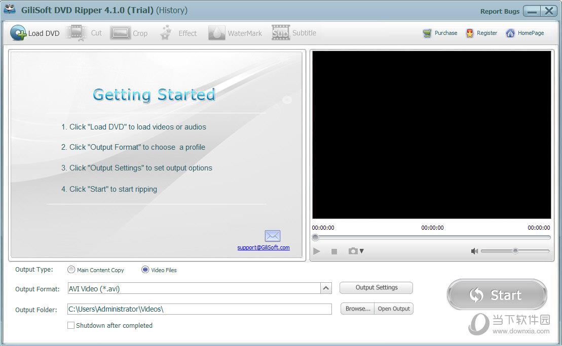 GiliSoft DVD Ripper(DVD转换器) V4.1.0 官方版