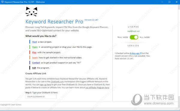 Keyword Researcher Pro(长尾关键词挖掘词工具) V13.182 破解版
