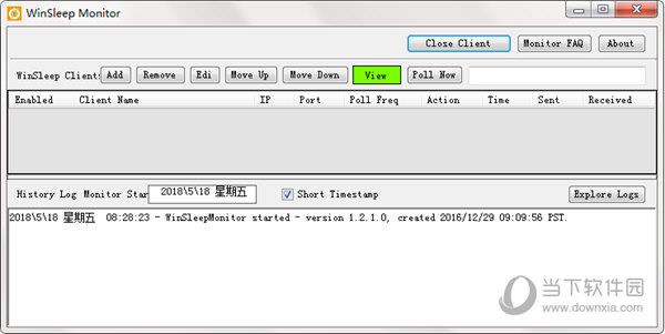 WinSleep Monitor(电脑远程监控软件) V1.2.1.0 官方版