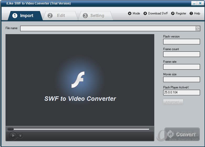 iLike SWF to Video Converter(SWF转Video格式) V2.5.5 官方版