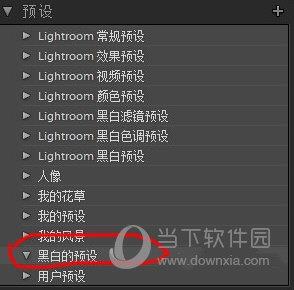 Lightroom调色预设打包