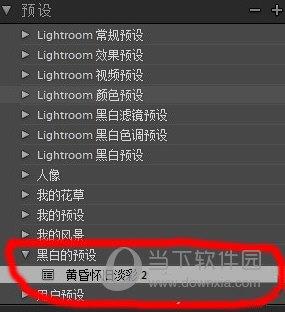 Lightroom调色预设打包