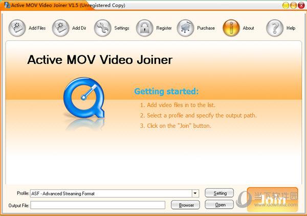 Active MOV Video Joiner(mov视频合并软件) V1.5 官方版