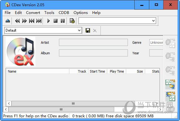 CDex(CD音轨抓取软件) V2.05 绿色汉化版