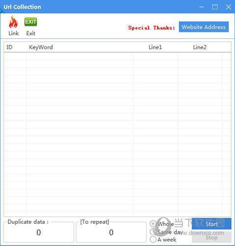 Url Collection(URL批量采集工具) V1.0 绿色免费版