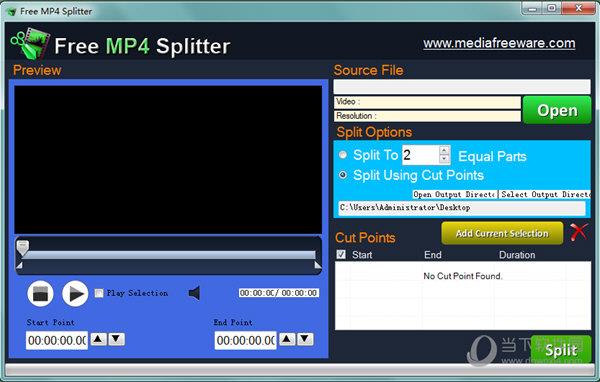 Free Mp4 Splitter